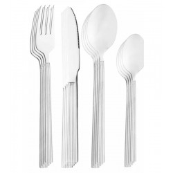 Faqueiro 16 Peças de Aço Inox Athenas